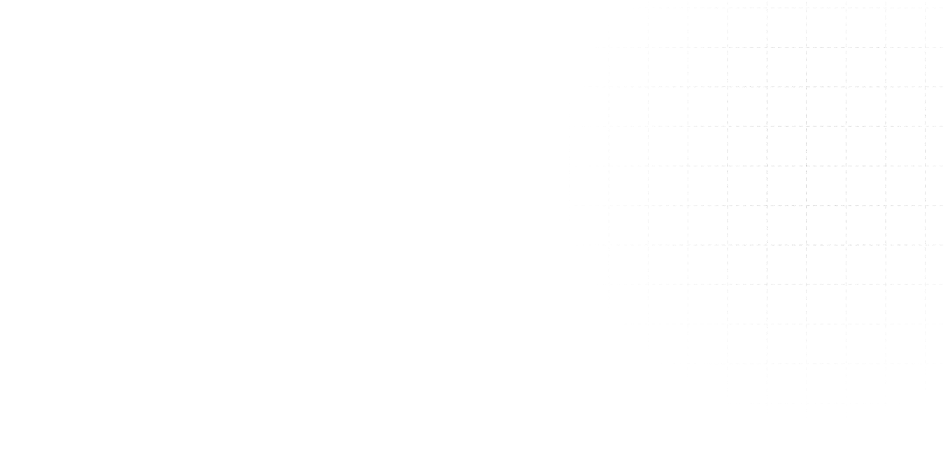 Black background with a large circular halftone pattern of white dots on the right side.