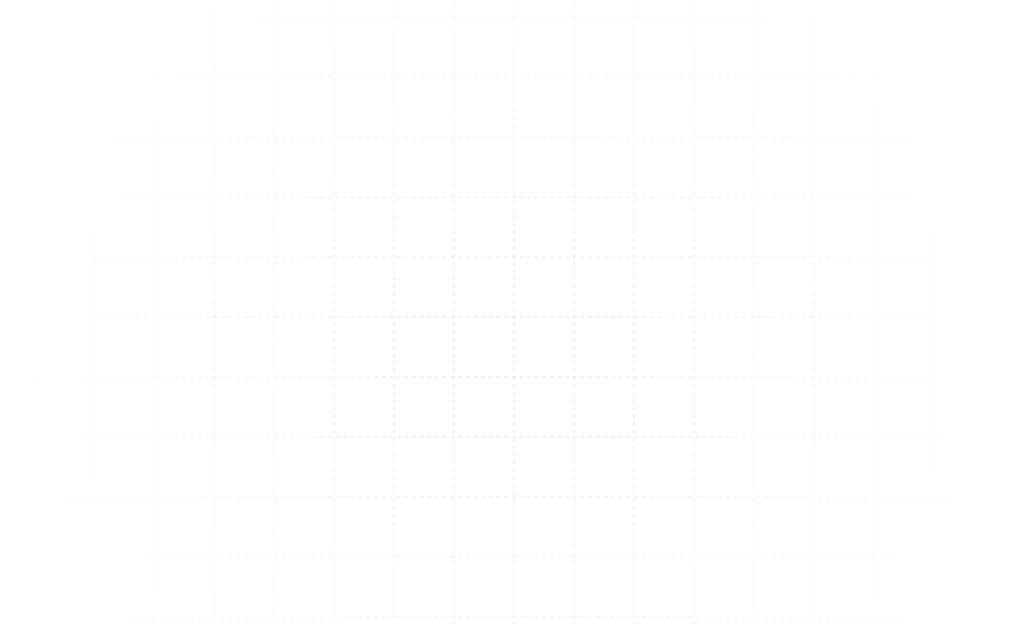 Abstract digital background with orange glowing dots connected by lines on a black grid resembling a molecular or network structure.