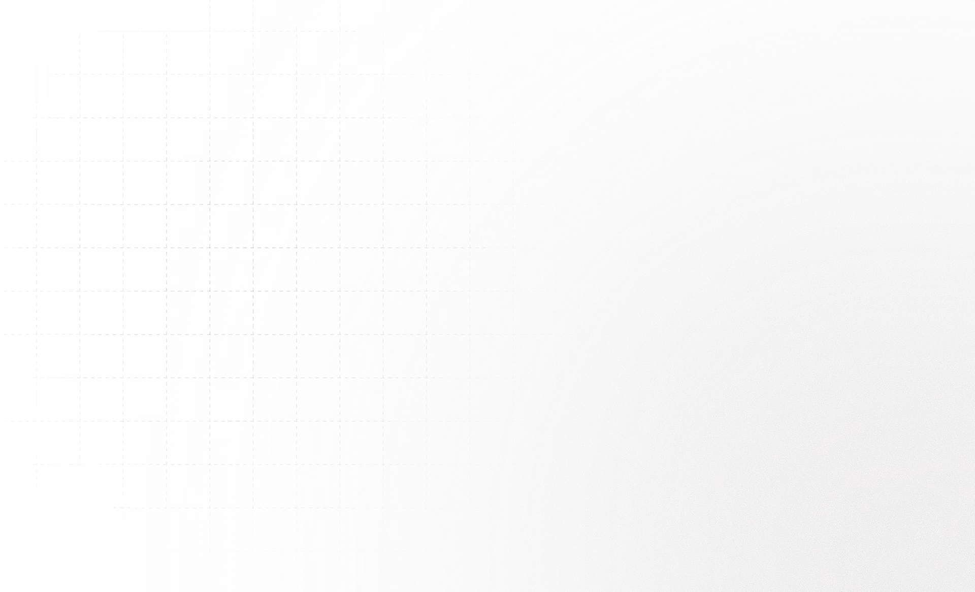 Abstract grid pattern with a gradient from dark on the left to light on the right, featuring concentric circular waveforms overlapping the squares.