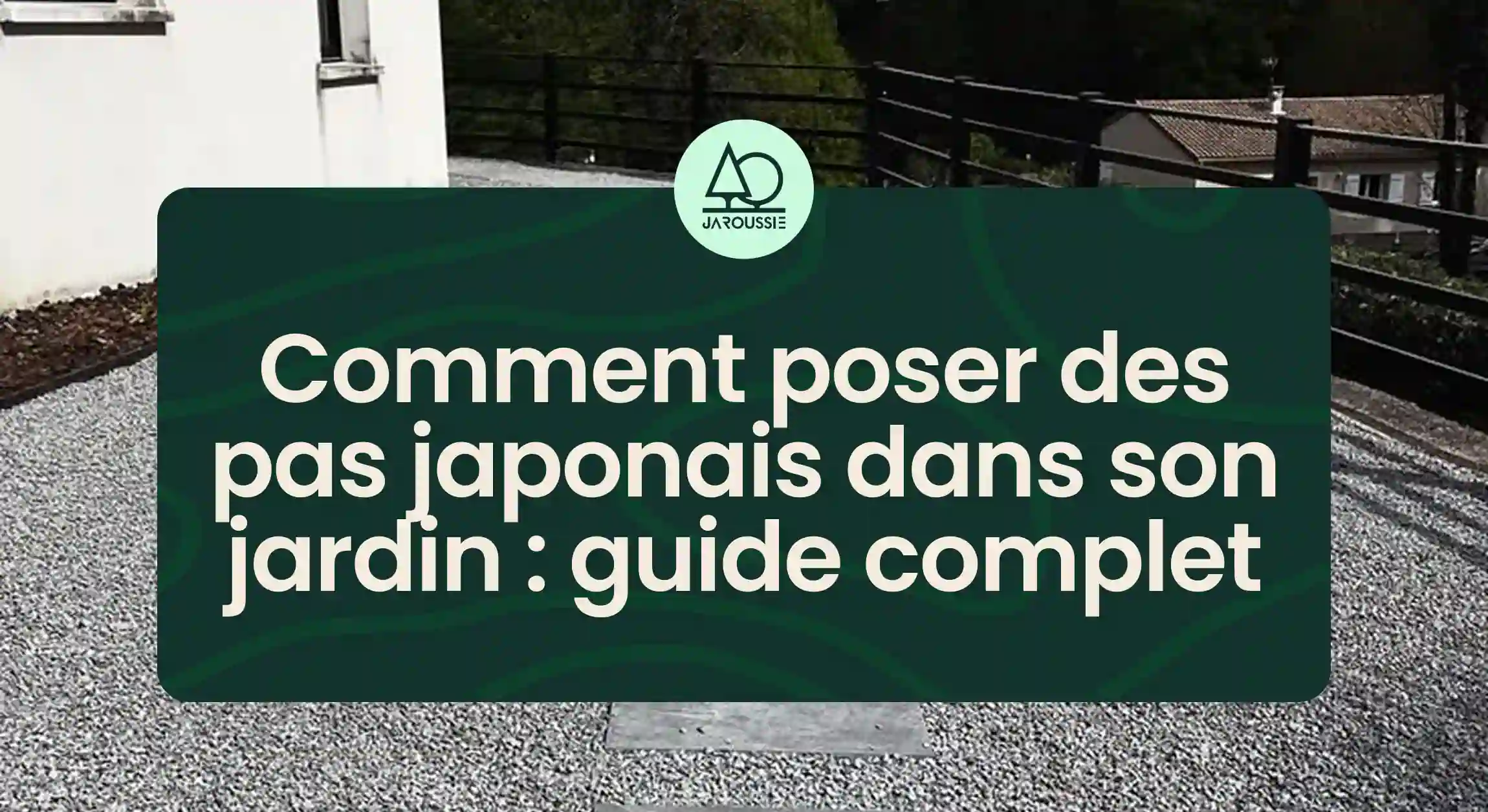 Photographie d'une réalisation de pas japonais par Jaroussie