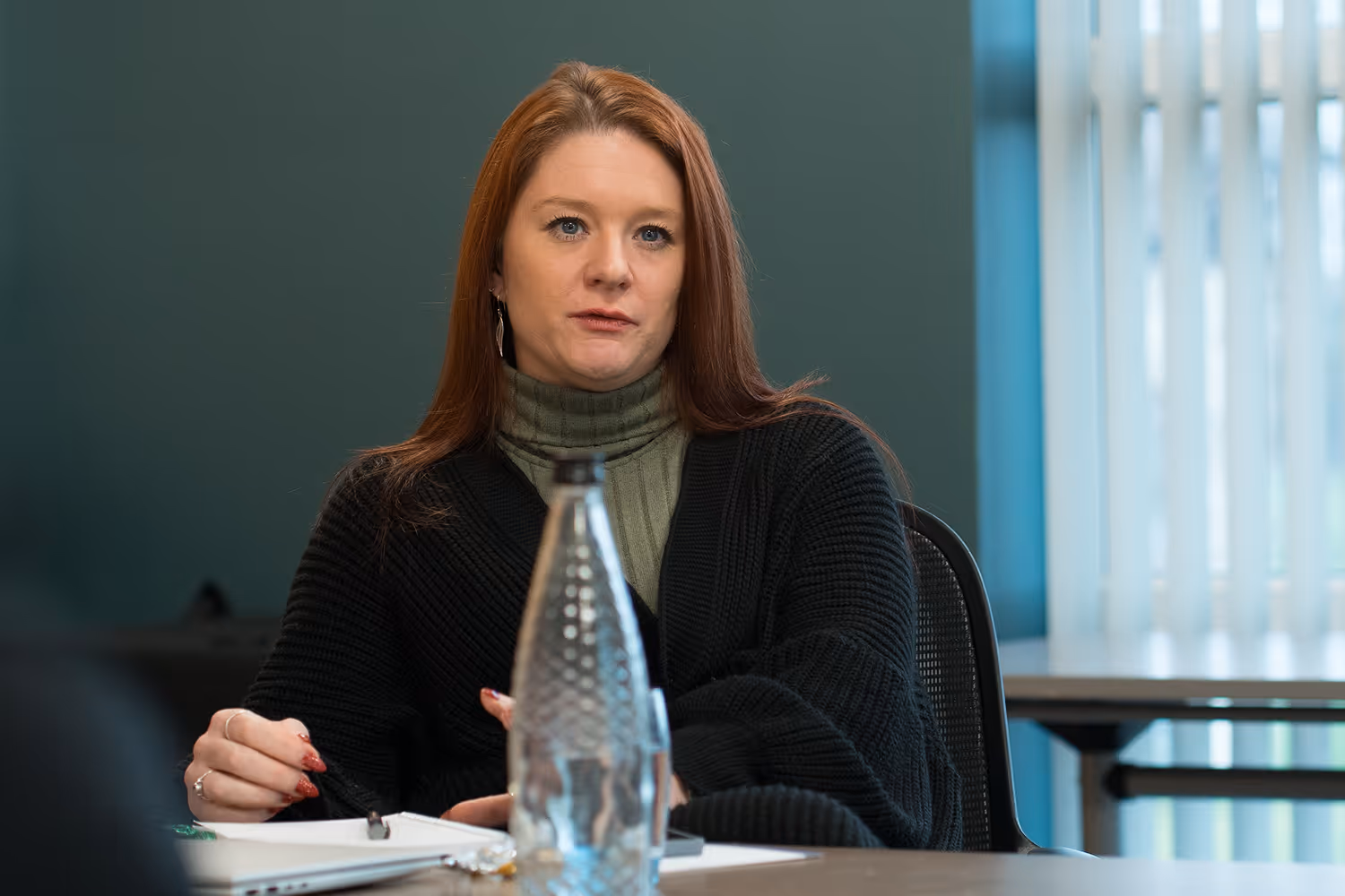 Person in business mastermind