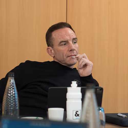 Person in business mastermind group