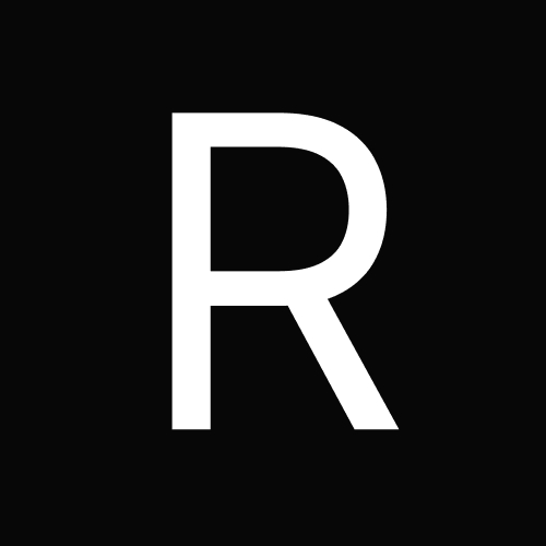 R large letter