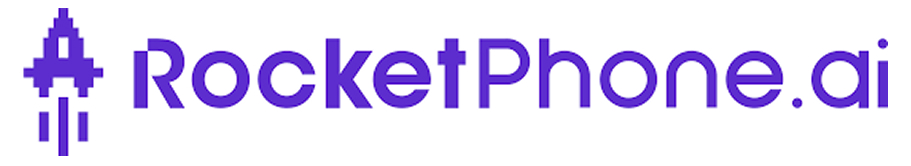 Rocket phone ai logo