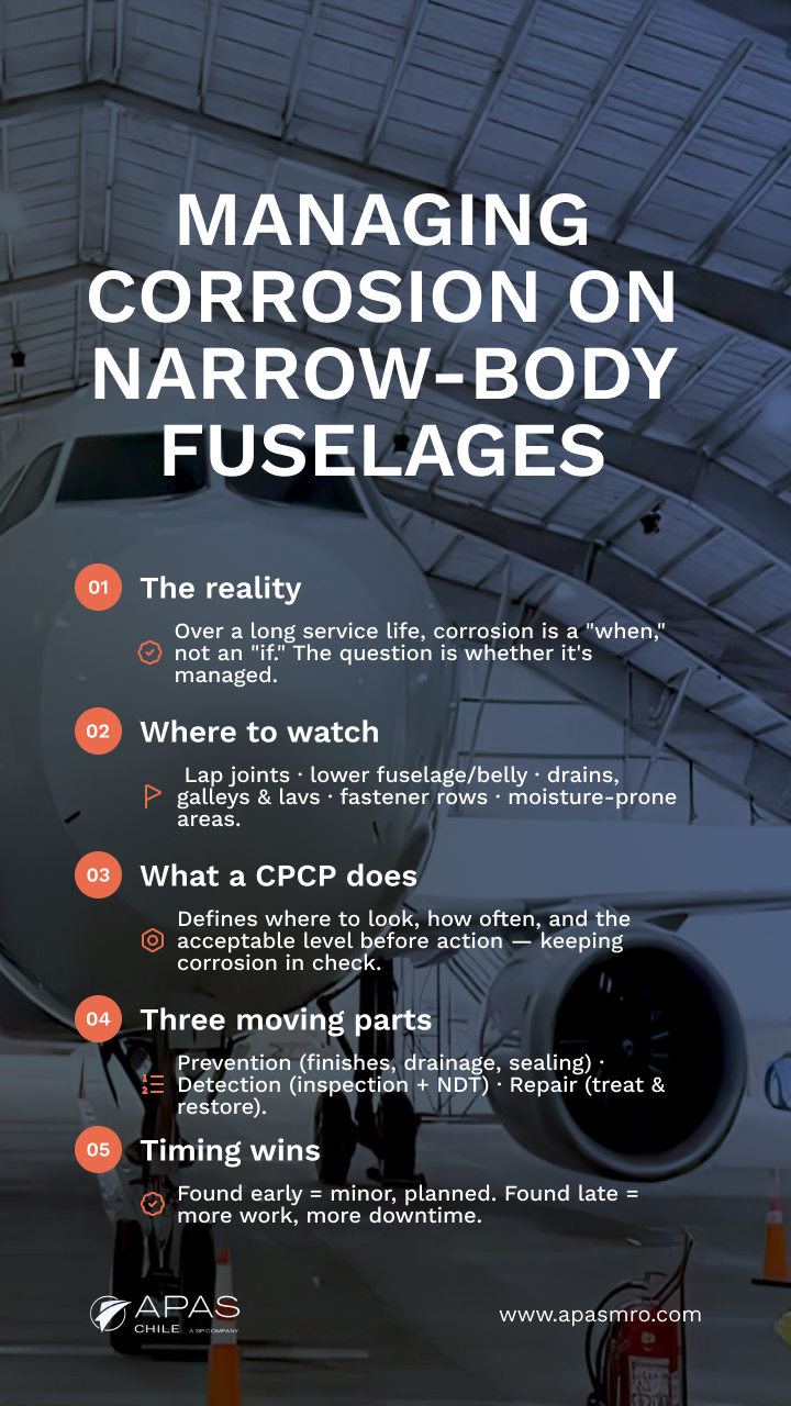 CPCP in Aviation: What Corrosion Findings Cost in Days