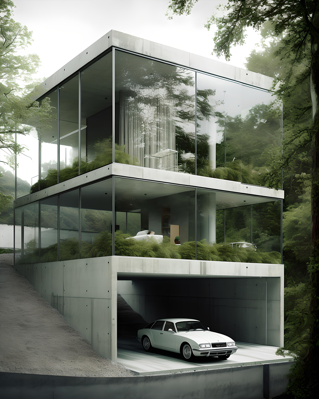 How does AI perceive the contemporary home? - Archdaily x Ulises