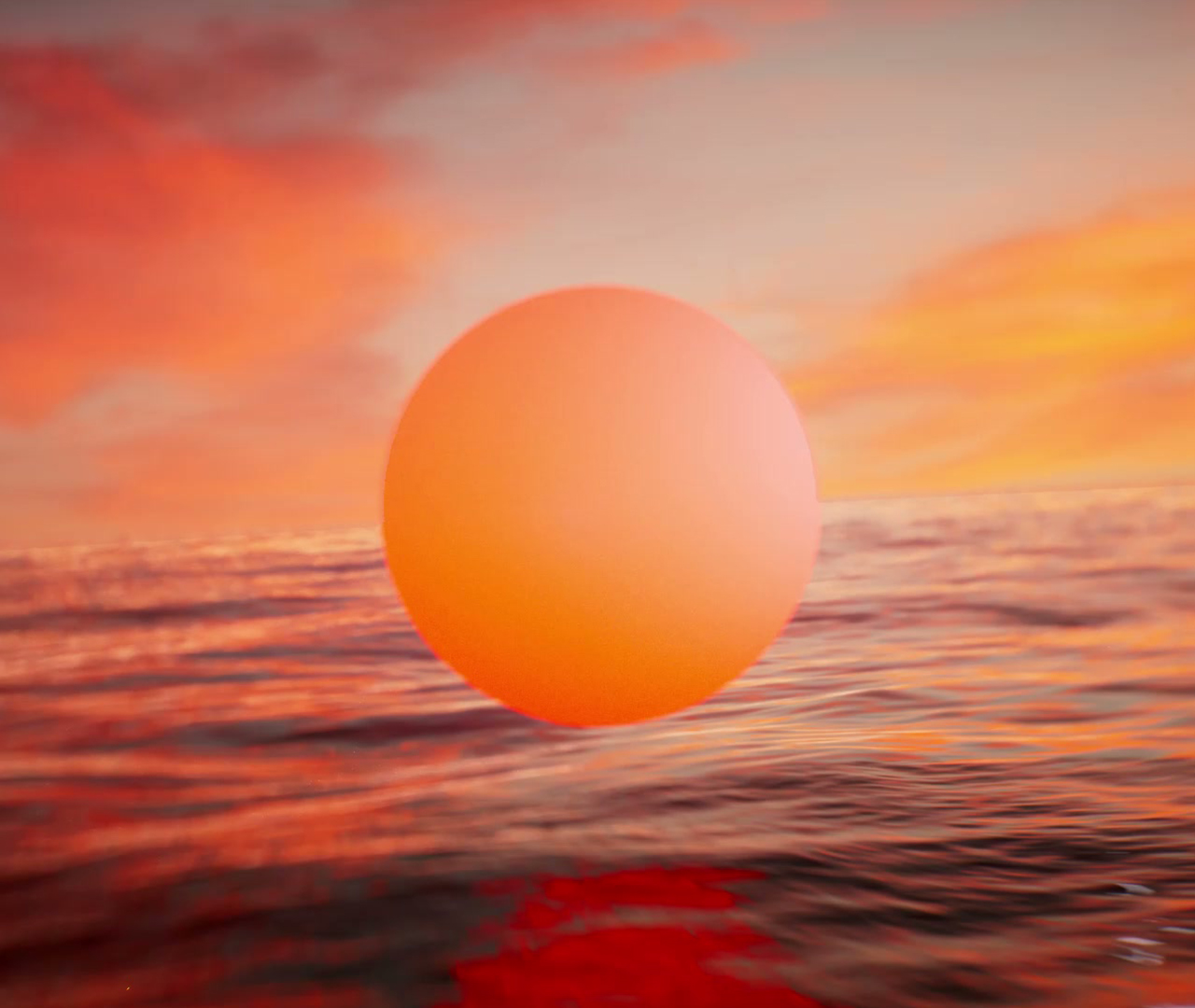 Brompton x Ulises - Orange Sunset