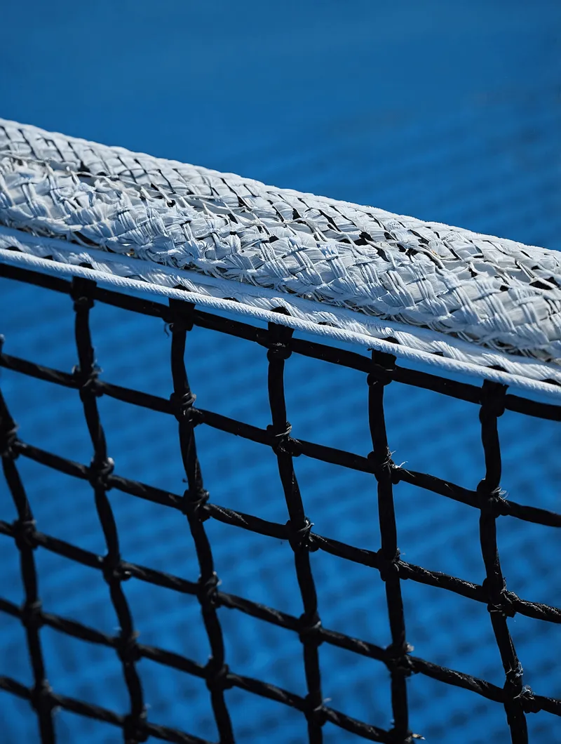 Tennis Net Close-Up