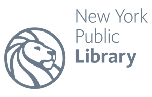 New York Public Library Logo With A Lion Icon