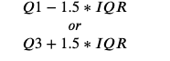 Equation To Find Interquartile Range (IQR)