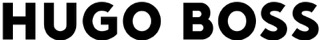 HUGO BOSS brand logo in bold black uppercase letters.