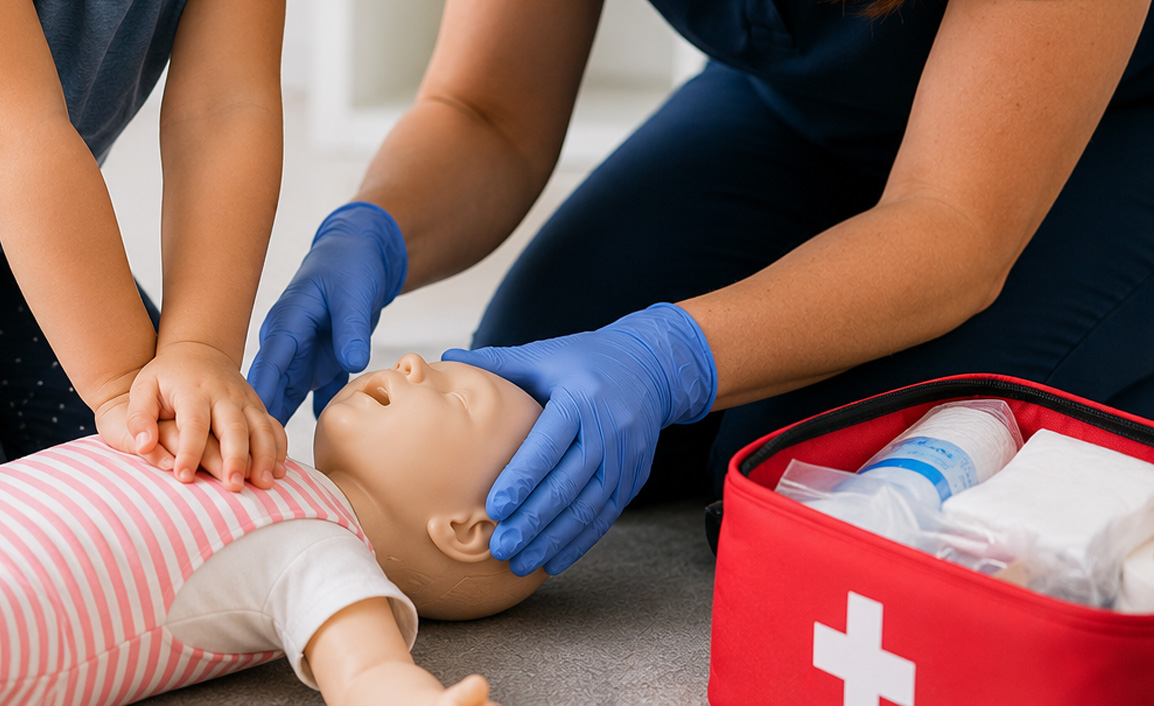 Emergency Paediatric First Aid (Level 3) - training courses Cornwall