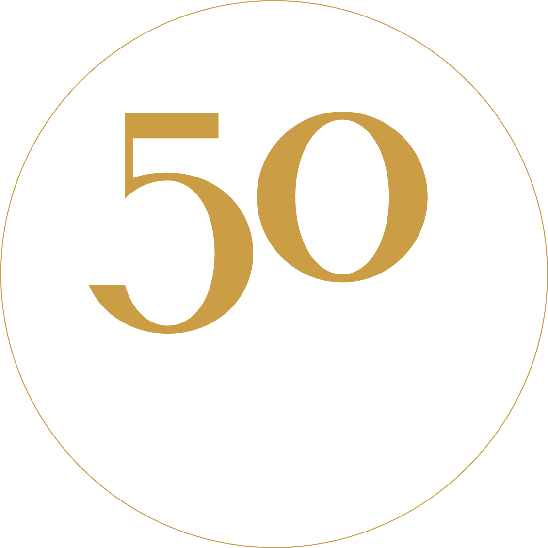 50 ans en or
