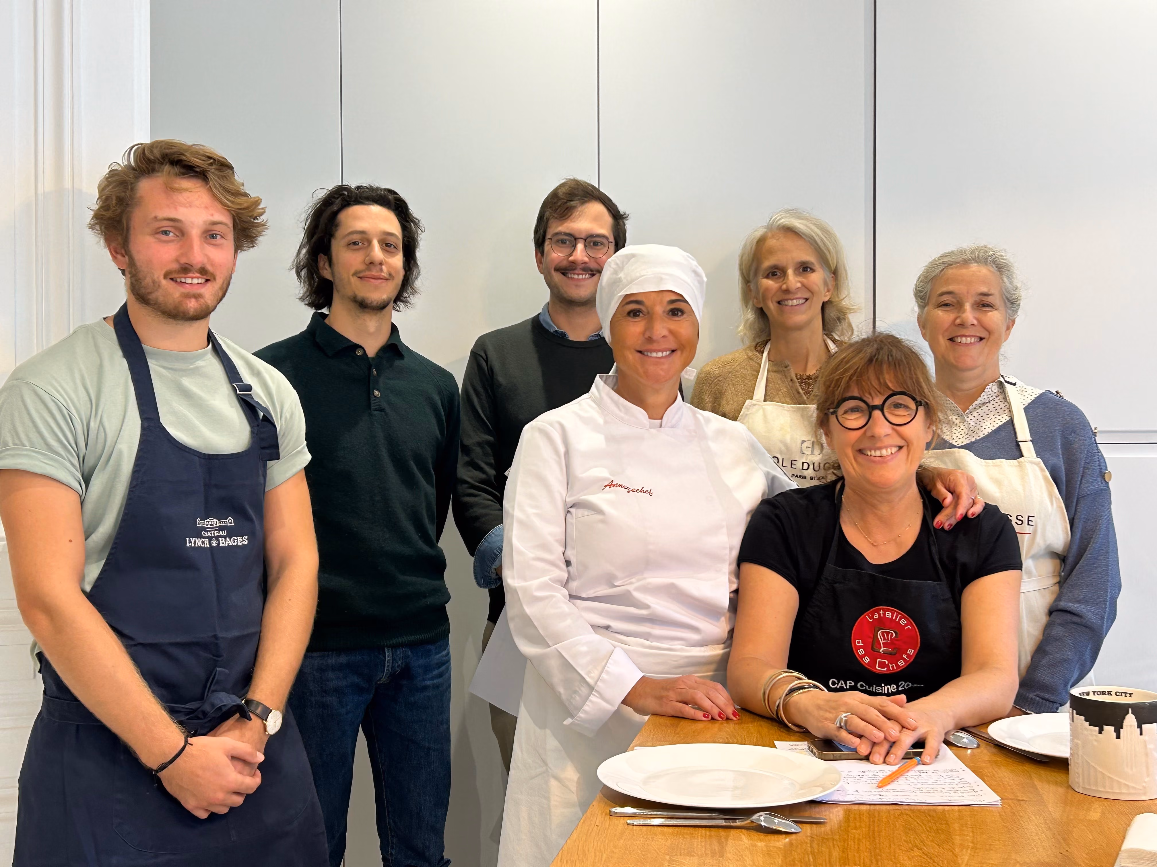 Groupe de 7 personnes