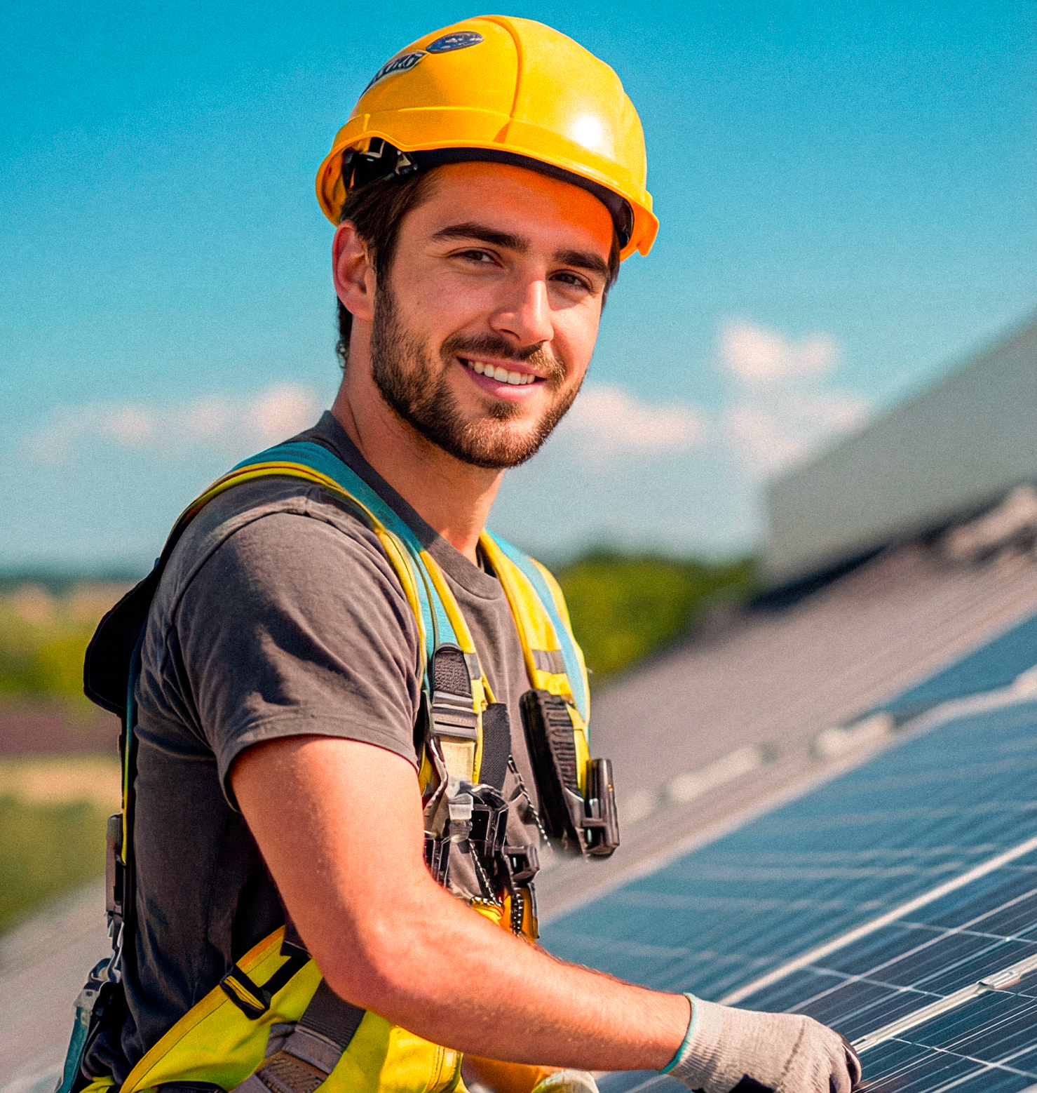 Équipe Drone Consulting sur le terrain