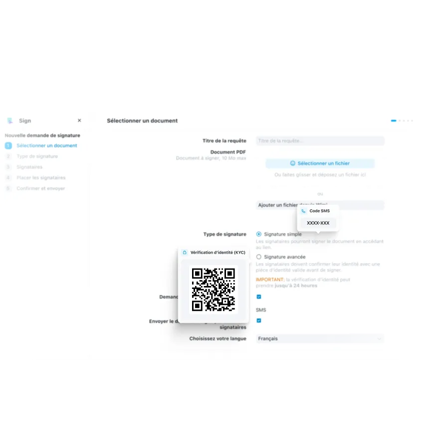 Type de signature - Wimi Sign