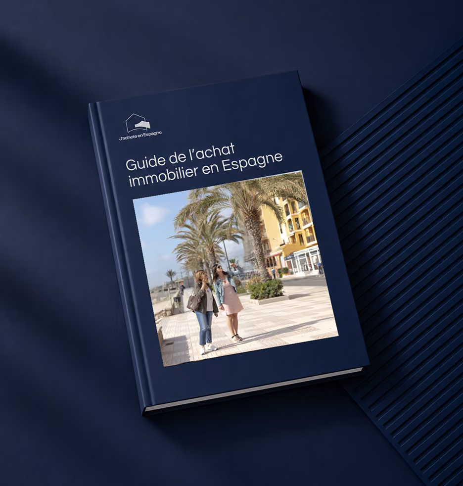 Couverture du guide de l'achat immobilier en Espagne à télécharger
