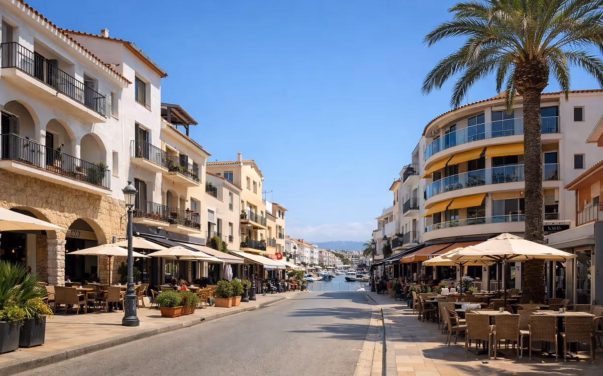 Centre-ville d'Empuriabrava
