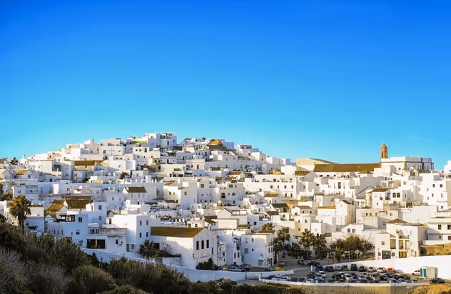 vue sur la ville de Vejer de la Frontera, CÁDIZ