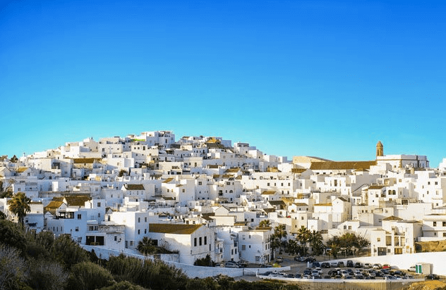 vue sur la ville de Vejer de la Frontera, CÁDIZ