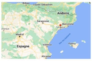 Image 1: localisation de Tarragone