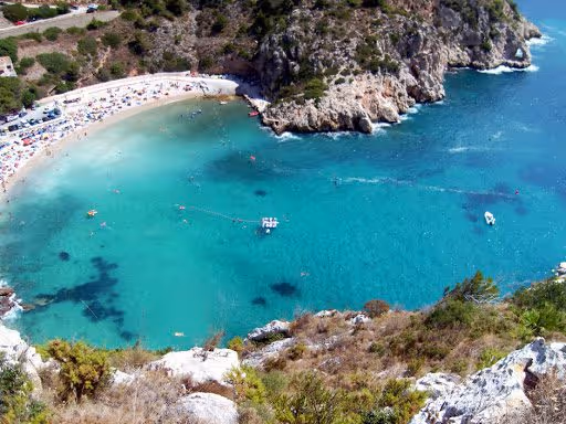 Magnifique crique à Javéa