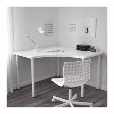 Image 13: Bureau d'angle blanc ikea