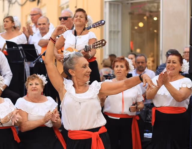 personnes qui dansent le flamenco