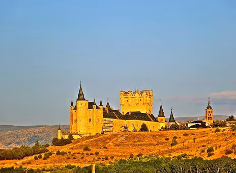 Segovia, Espagne, Monument, Alcazar