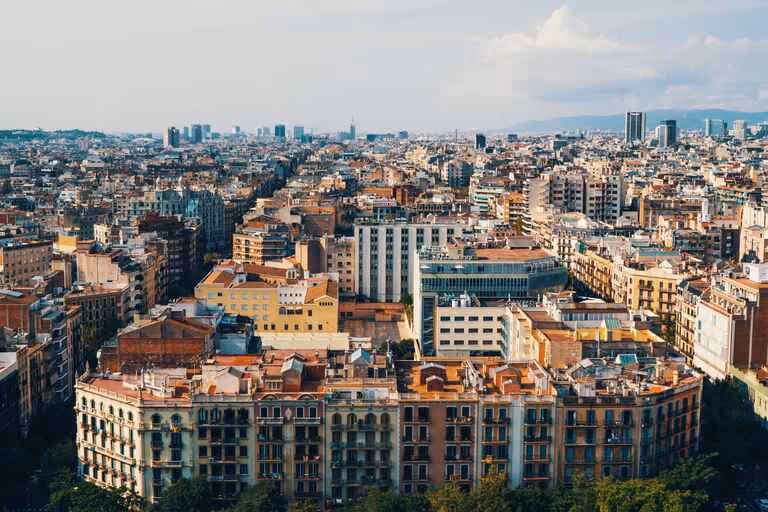 Quartier de l'Eixemple Barcelone