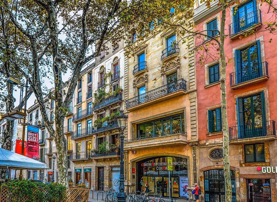 Quartier de Gracia Barcelone