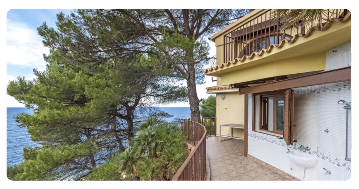 acheter maison majorque Banyalbufar terrasse