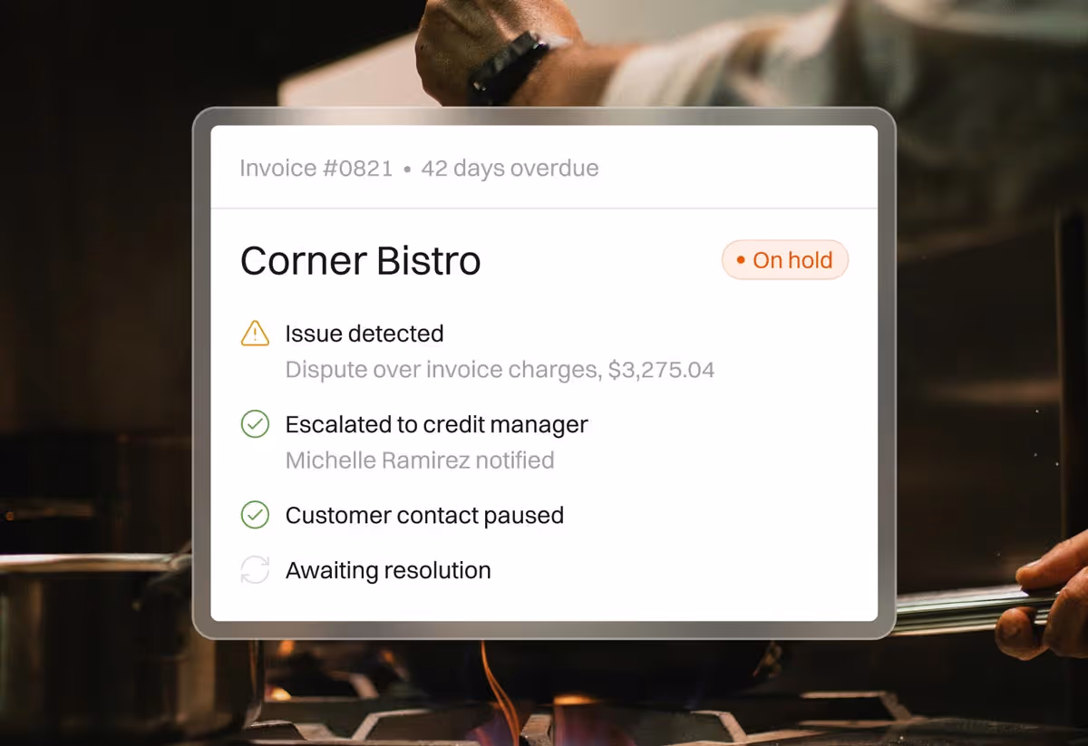 Ozai detects and escalates issues to the correct team member when necessary. 