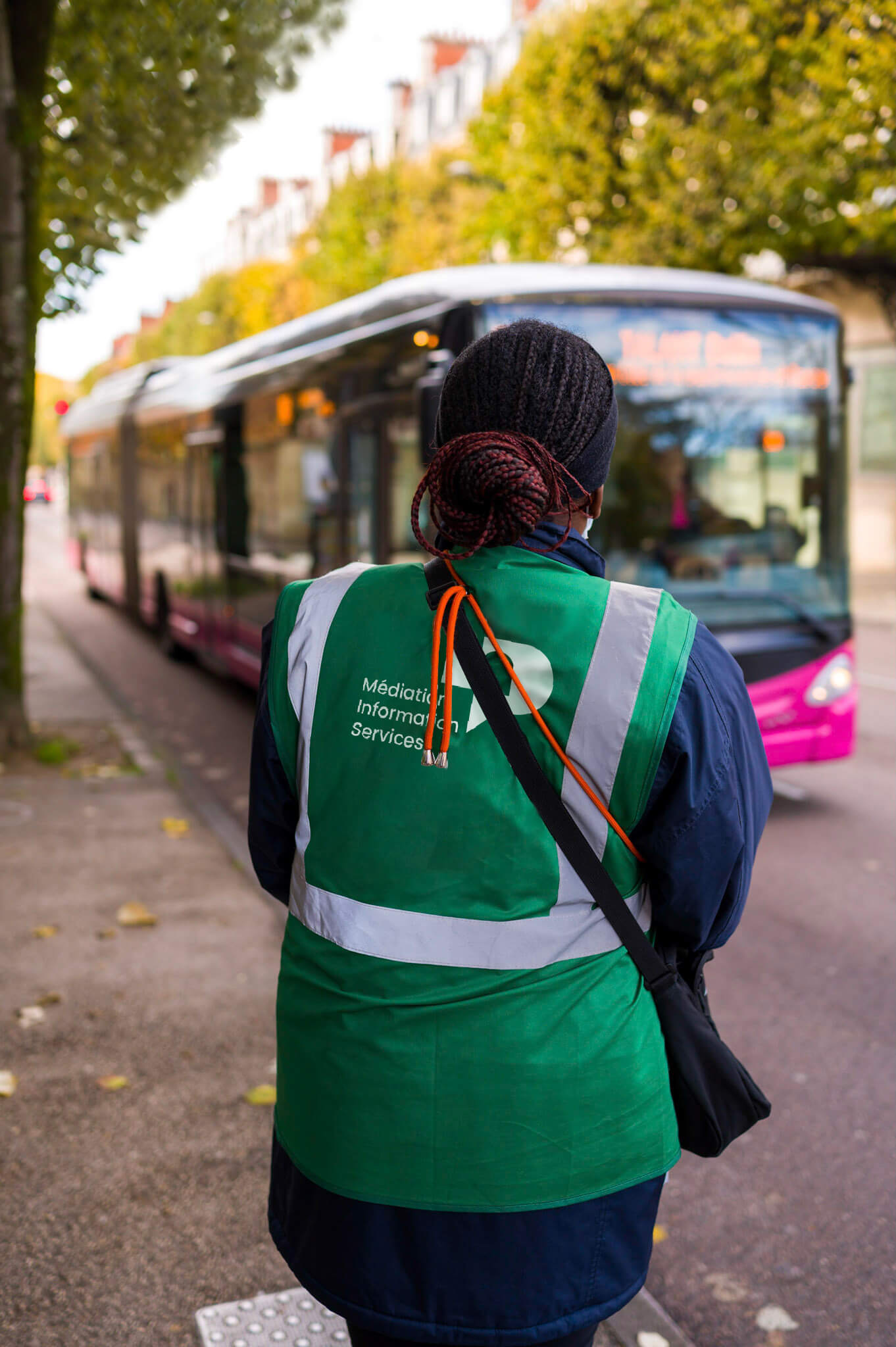 Agent Pimms Médiation en partenariat avec Keolis