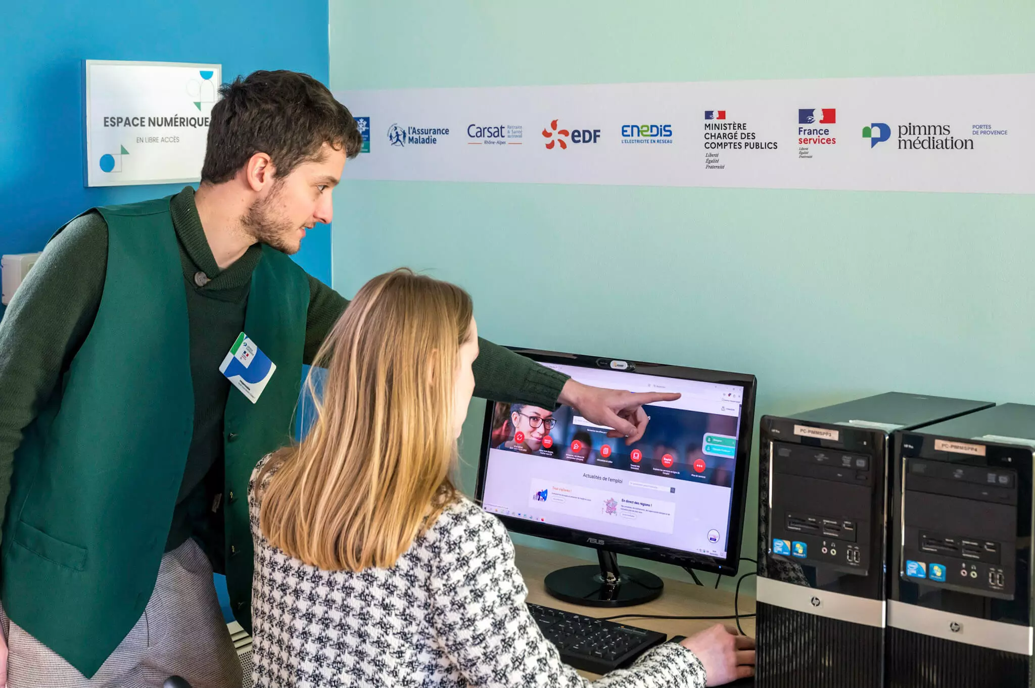 Nos services pour faciliter votre utilisation du numérique