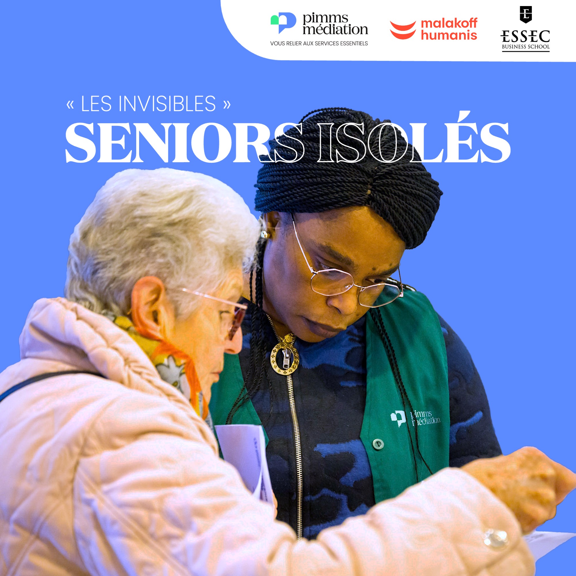 « Les invisibles » : 7 seniors sur 10 se sentent moins isolés grâce au dispositif Pimms Médiation