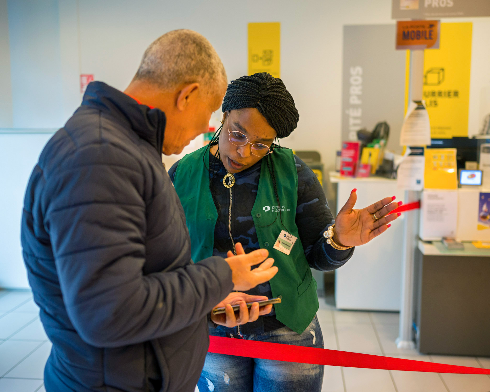 Agent Pimms Médiation en partenariat avec Keolis