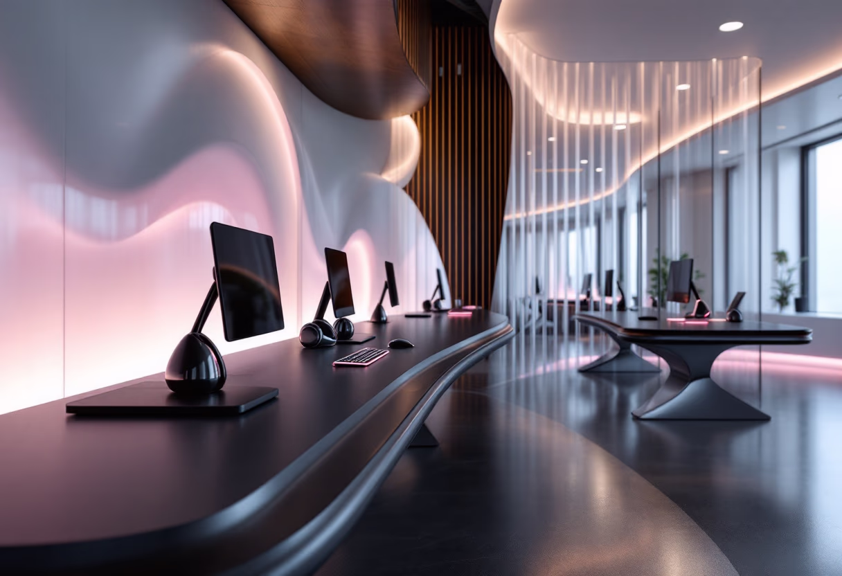 <subject>[background image] image of modern workspace (for a productivity tools business)</subject>