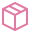 3D cube or package box icon