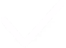 Weißes Haken Symbol als Zeichen für Bestätigung oder erfolgreich abgeschlossene Aktion auf der Website von Mindful Souls Dogs GmbH