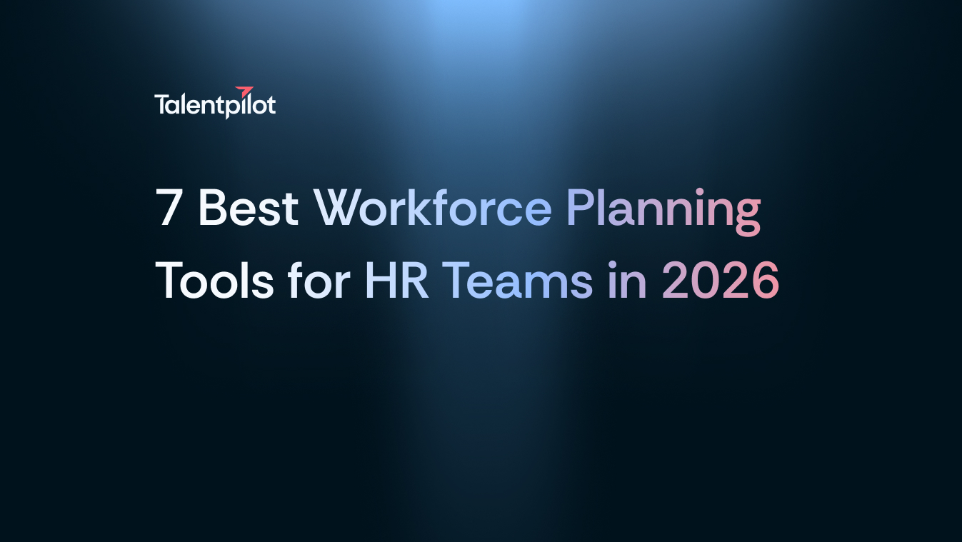 7 Best Workforce Planning Tools for HR Teams in 2026