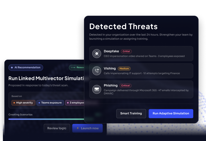 Adapt automatically with linked simulations