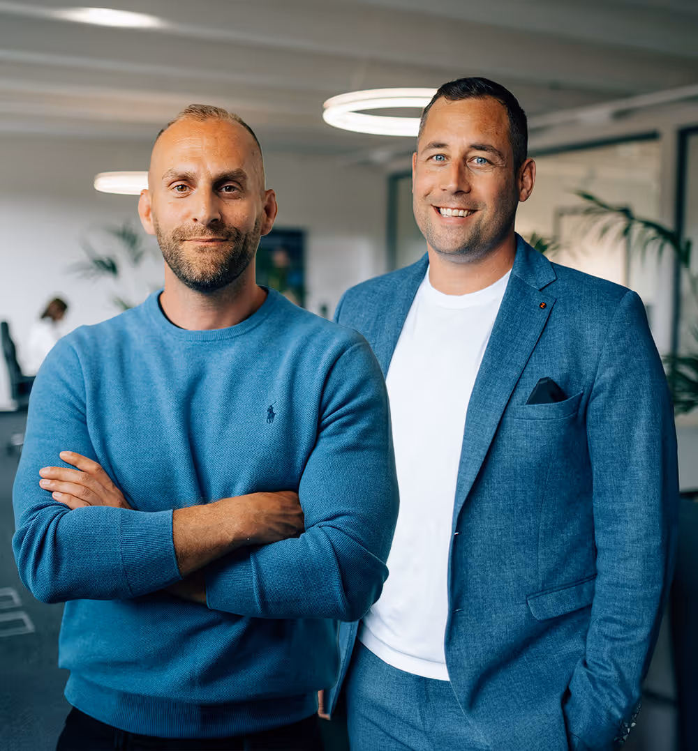 Die Gründer von Mehr Mitglieder: Falk Berberich & Robin Baumann