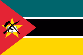 Mozambique flag icon