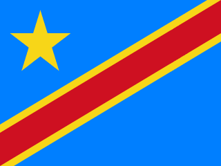 DR Congo flag icon