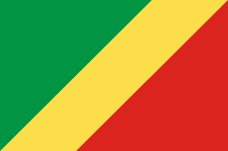 Republic of Congo flag icon