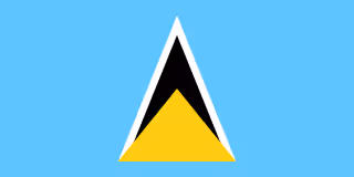 Saint Lucia flag icon