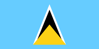 Saint Lucia flag icon