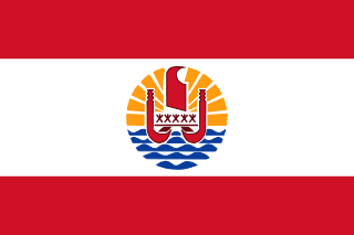 French Polynesia flag icon