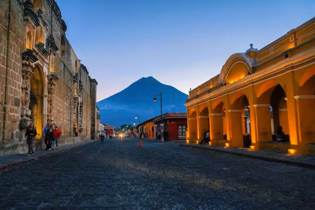 Scenic view of Antigua Guatemala, Guatemala